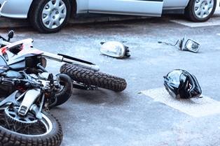 Motorcycle Crash Disfigurement